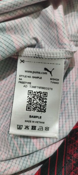 Рядка! Фланелка РБ Лайпциг (RB Leipzig) 2024/25 - Puma SAMPLE