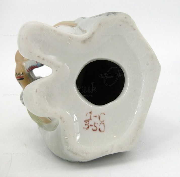 Статуэтка «зимняя рыбалка»