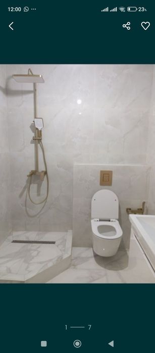 Ремонт под ключ, кафельщик, плиточник, укладка керамогранита,