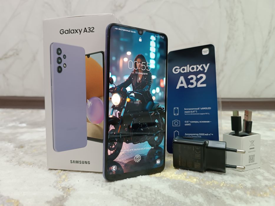 Samsung A32 / 128GB Полный комплект.