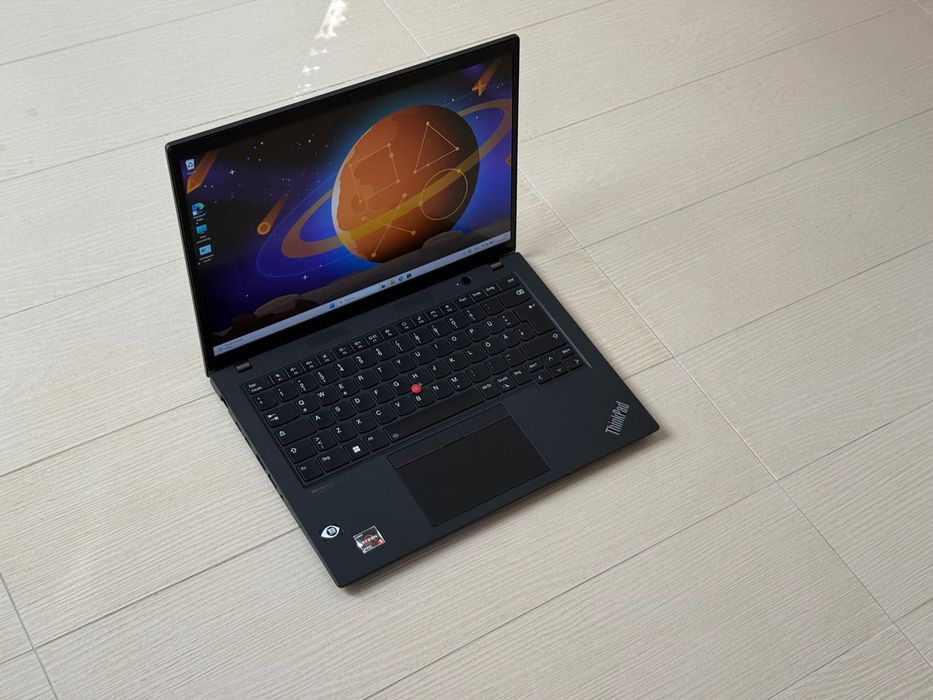 Лаптоп 14’Full HD+IPS Touchscreen Ryzen 5 PRO 6650u Lenovo Thinkpad T14 Gen3 16GB LPDDR5 6400Mhz 512GB SSD Radeon 4GB