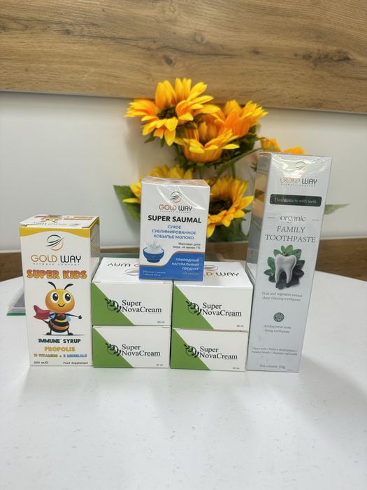 Супер Саумал бие сүтінен жасалған емдік капсула