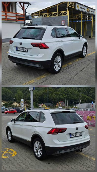 Volkswagen Tiguan 2.0 Tdi 4x4 150 cp / Panorama  / Lane assist  / Side assist / Carlig / Camere 360 grade
