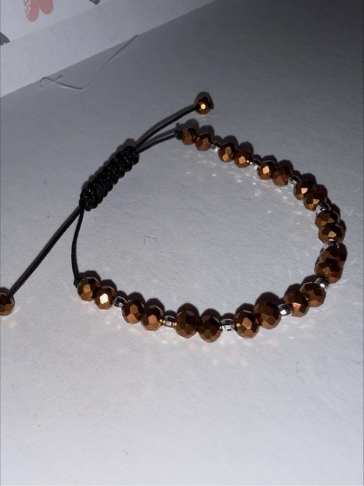 Bratari cu bile din aur si argint