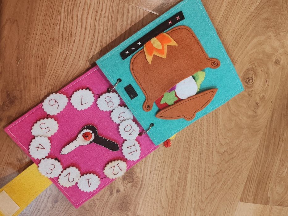 Cărticica senzoriala copii