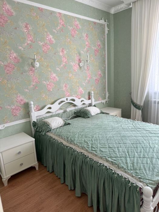 Кровать кованная