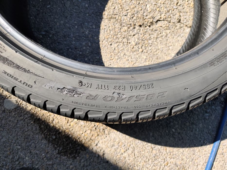 285/40/23" 3броя Pirelli scorpion zero, dot2823,6-7mm