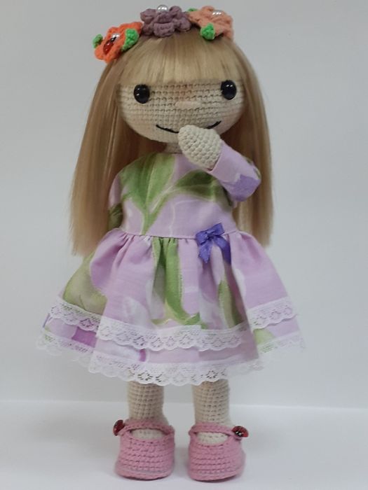 Кукла ручной работы.