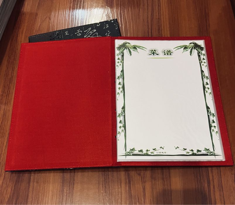 Папки-меню для кафе