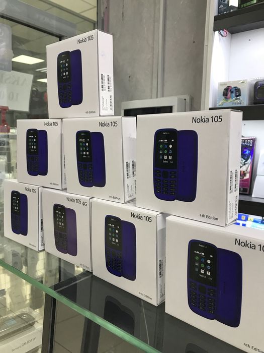 Nokia 105 yengi  2 ta simkartali