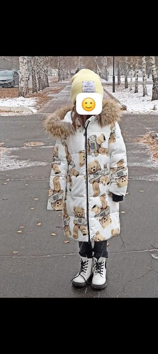 Зимняя куртка на девочку