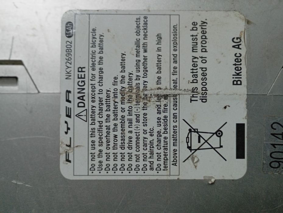 Panasonic батерия за Ел велосипед