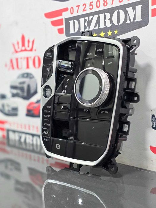 Consola centrala cu selector cristal NOU 5A6AEE5 61315A6AEE5 Bmw X5 G05 X6 G06 X7 G07