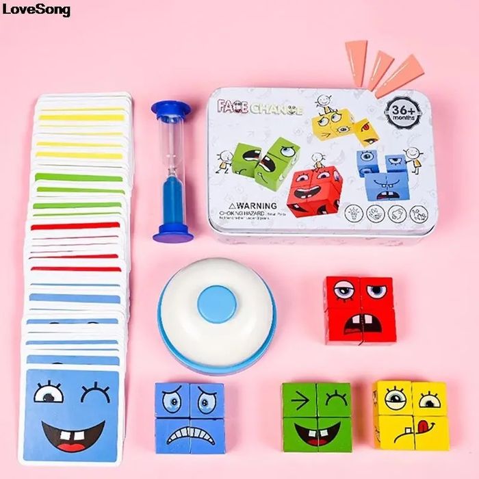 Игра кубчета с емоции