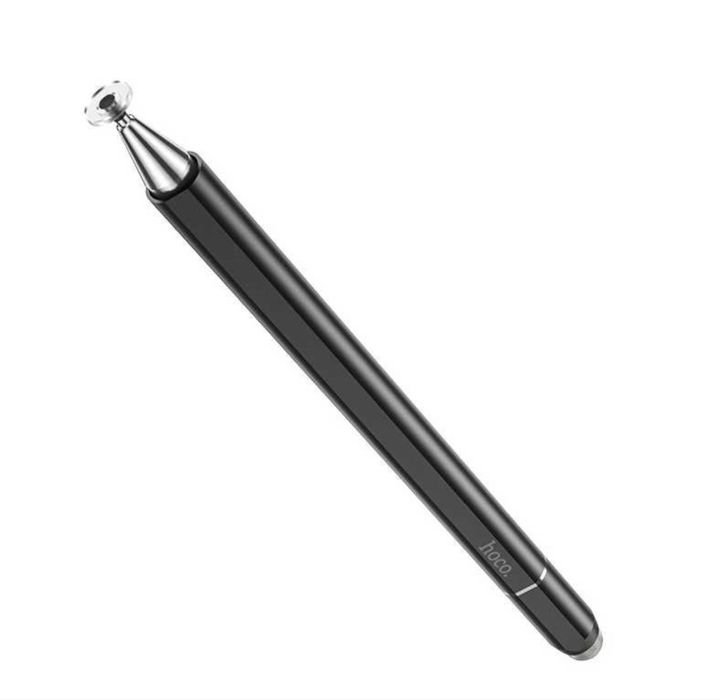 Stylus 3 in 1 Hoco, Smartphone si Tableta, Pix digital Touch, Alb