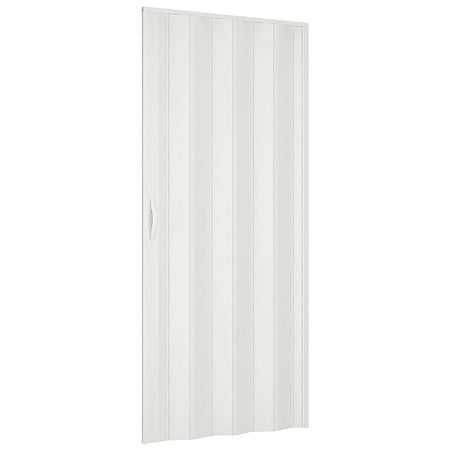 Uși pliante PVC alb lat 860 mm