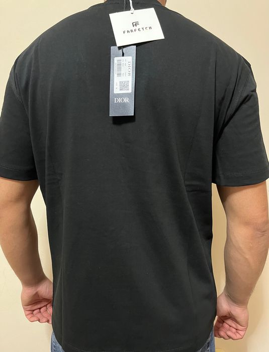 Черна тениска Dior