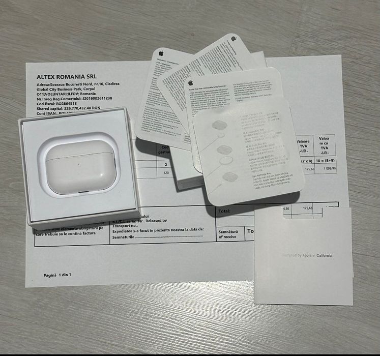 Apple AirPods Pro 2 Originale – Ofertă Limitată, ANC,cadou ideal!