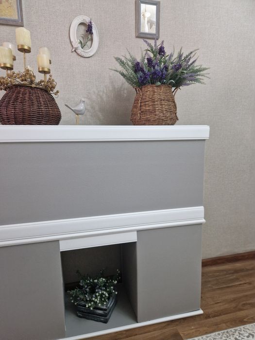 Камин новогодний