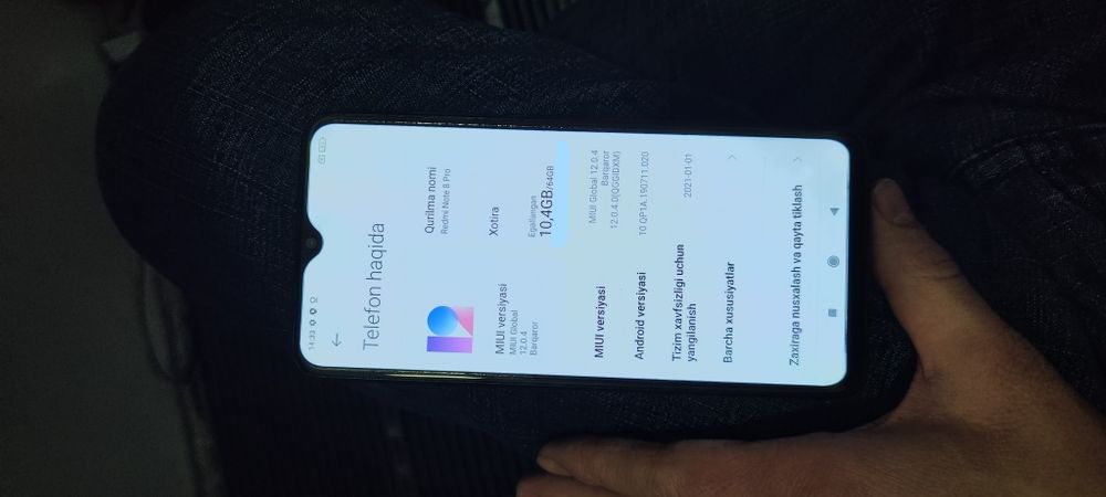 Redmi note 8 pro juda arzon