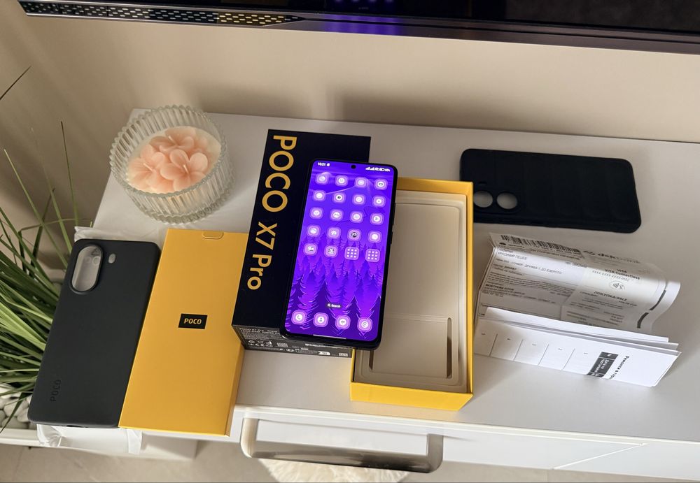 POCO X7 Pro 12GB RAM / 256GB / Нов / Гаранция до 20/02/2028