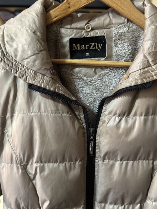 Geacă bufantă damă Cream | Îmblănită | Elegant Winter Jacket
