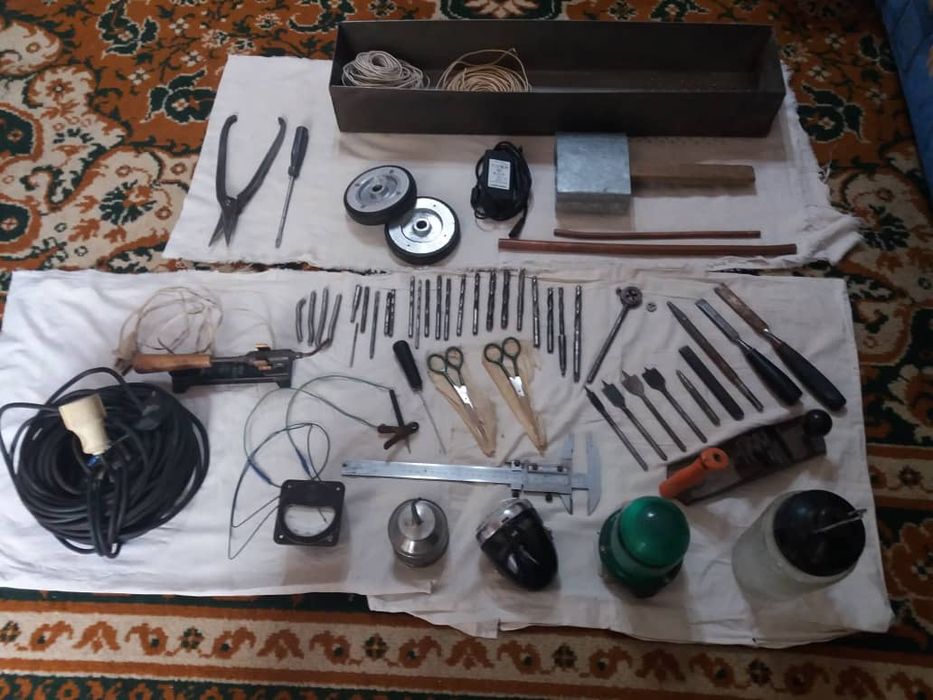 Инструменты советские.