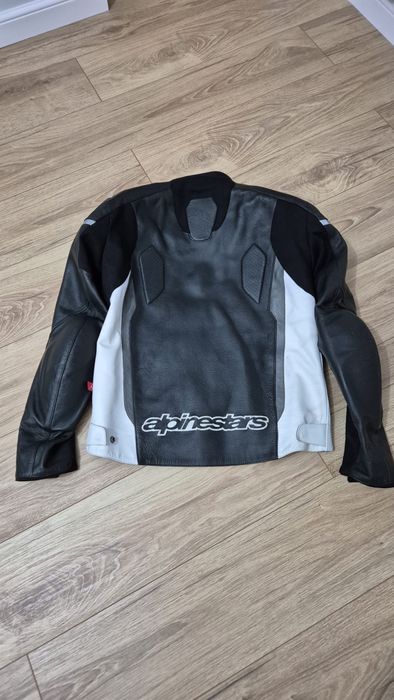 Geaca Moto Piele Alpine Stars