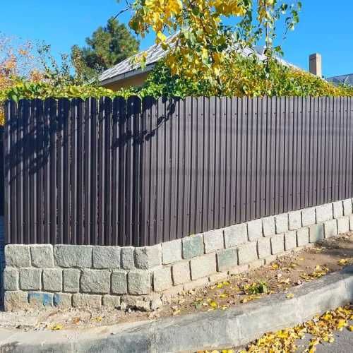 Garduri din panou stil jaluzele, din sipca metalica, tabla, plasa, BCA