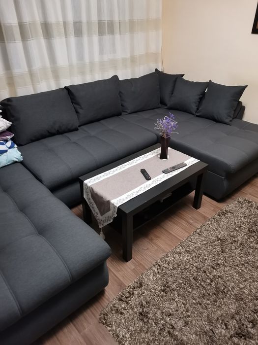Canapea sufragerie în formă de "U"