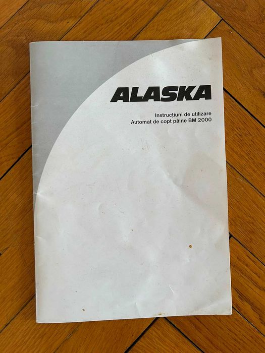 Masina de facut paine Alaska BM 2000, in stare buna, complet functionala si bine pastrata