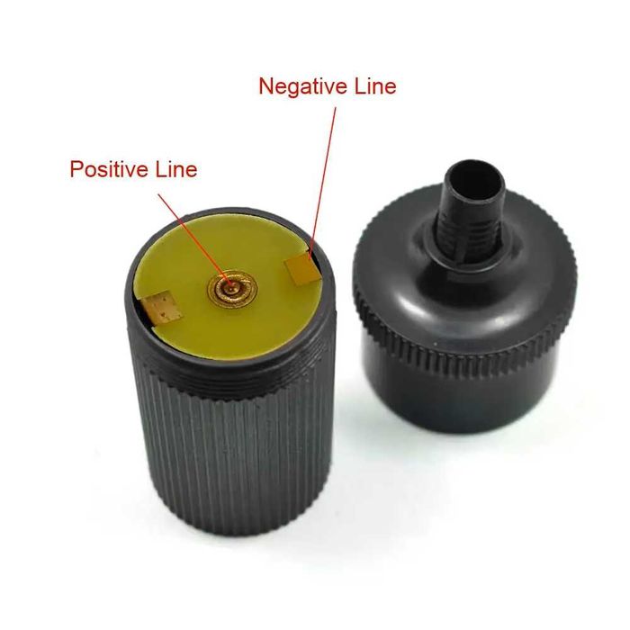 Универсален автомобилен запалка гнездо 12V 24V черен за кола зарядно