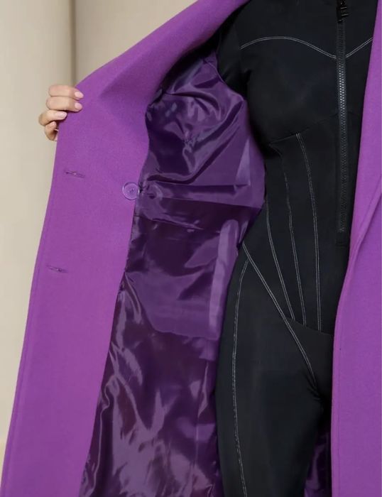 Пальто длинное