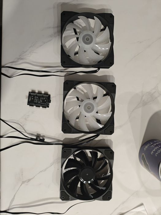 Вентиляторы 120мм, 3 штук