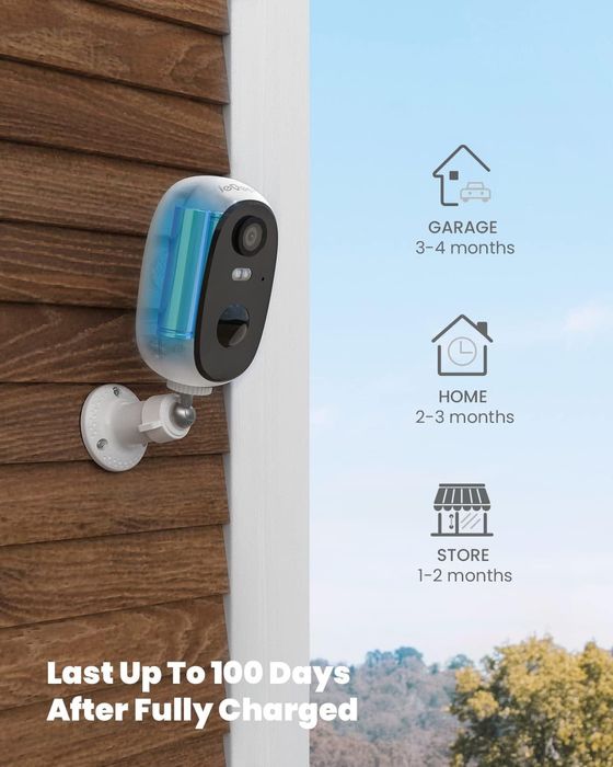 Camera supraveghere exterior/interior,ieGeek,2K 3MP WiFi CCTV,sigilat