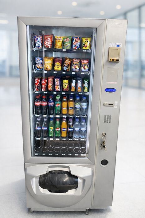 Fas Kristal aparat vending snack si bauturi reci