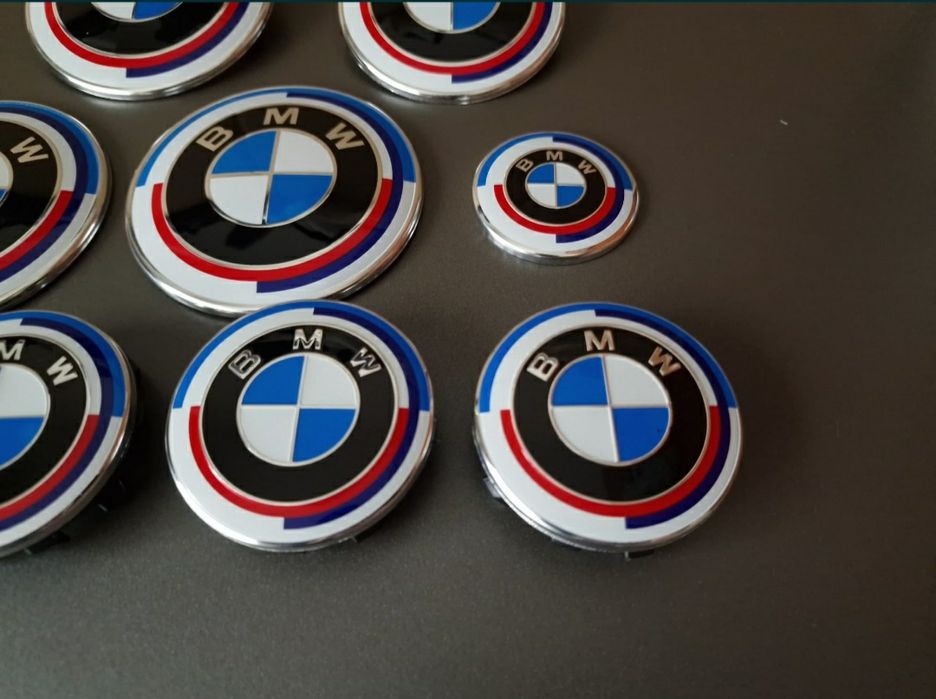 Emblema BMW capota/portbagaj/haion 82 mm 74mm