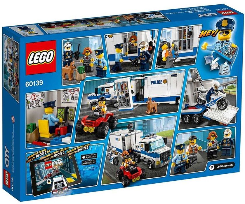 LEGO® City Police - Centru de comanda mobil (60139)