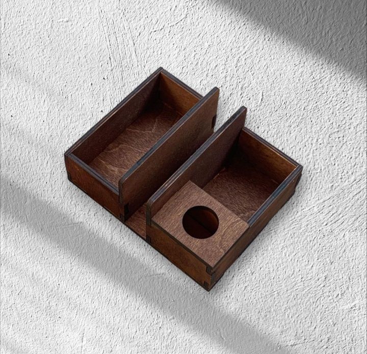 Салфетницы деревянные для кафе