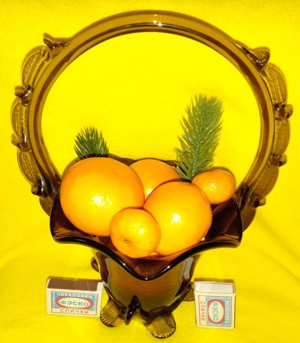 Ваза Конфетница Чехословакия