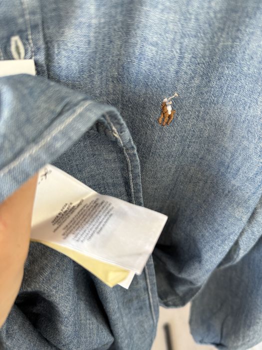 Polo Ralph Lauren деним детска рокля