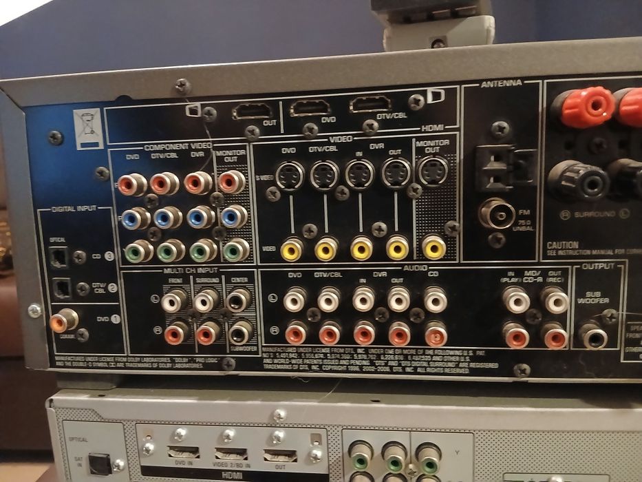 Два усилватела (ресийвър) HDMi Sony STR-dg510  и YAMAHA  RX-V461