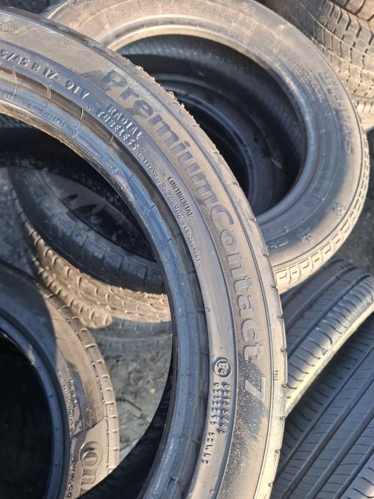 Vand set 4 anvelope 225 45 17 continetnal de vara dot 2023