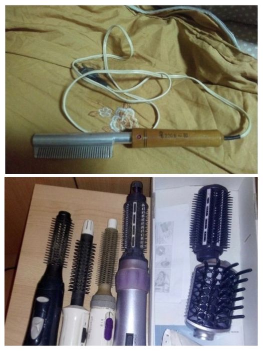 Ondulator de par perie aer cald piaptan pieptene incalzit aparat bucle