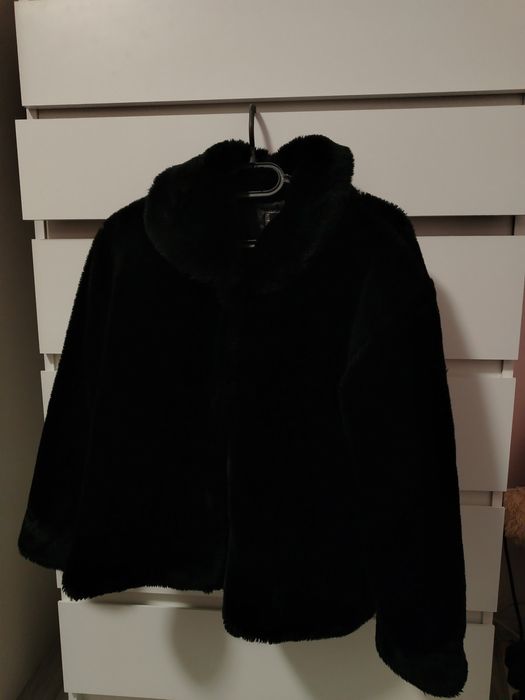 Зимно палто в черно