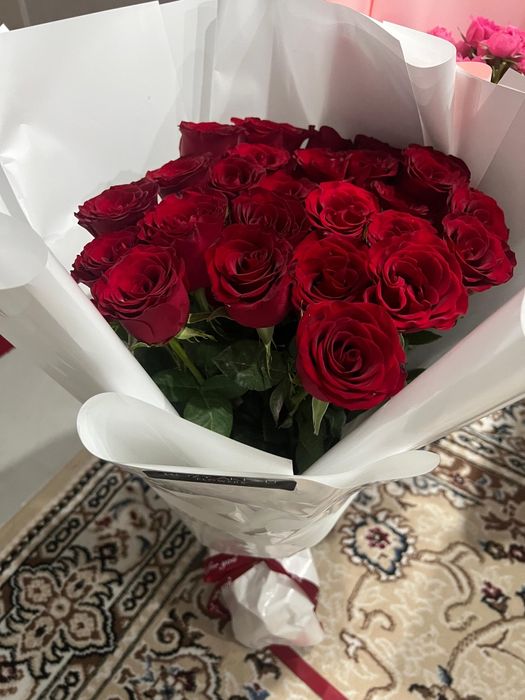 Срочно Продаётся букет свежий роза