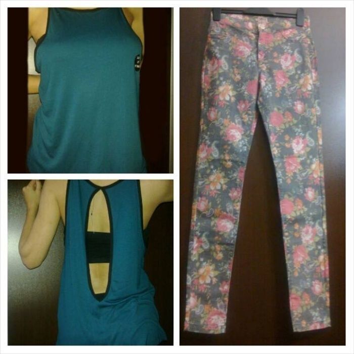 Нов дамски дънков панталон