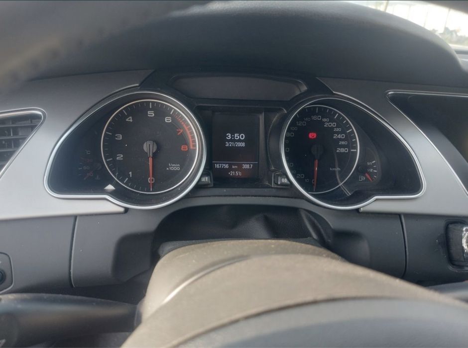 Dezmembrez Audi A5 motor 1.8 Tfsi CABD Xenon plansa de bord cutie