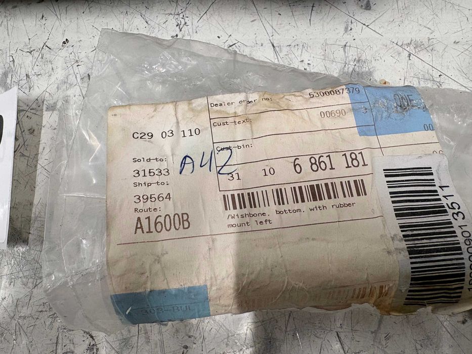 Чисто Нов Оригинален Преден Долен Ляв Носач За БМВ Г30 Г31 6861181 BMW G30 G31