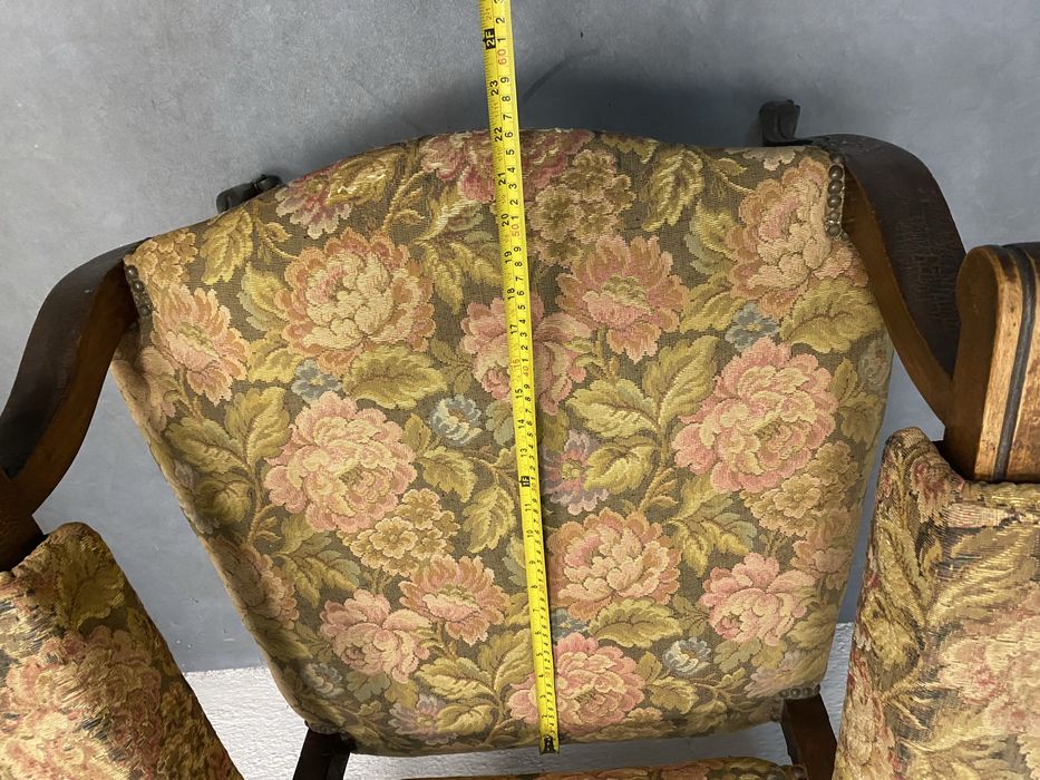 Френско кресло с механизъм за регулиране Франция 1890